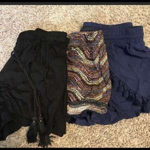 Set of 3 lounge shorts